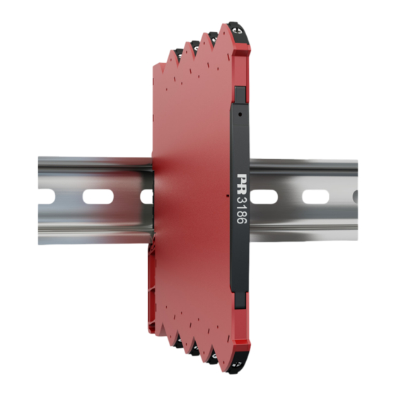 PR electronics 3186A Produkthandbuch