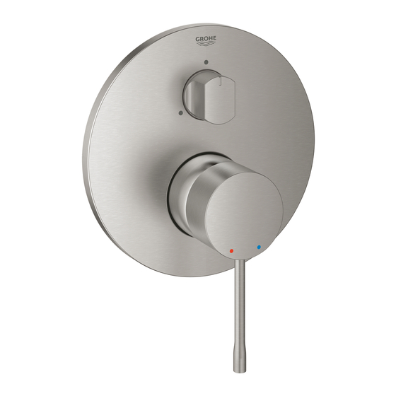 Grohe ESSENCE series Montageanleitung