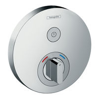 HANSGROHE ShowerSelect S 15768007 Gebrauchsanleitung, Montageanleitung