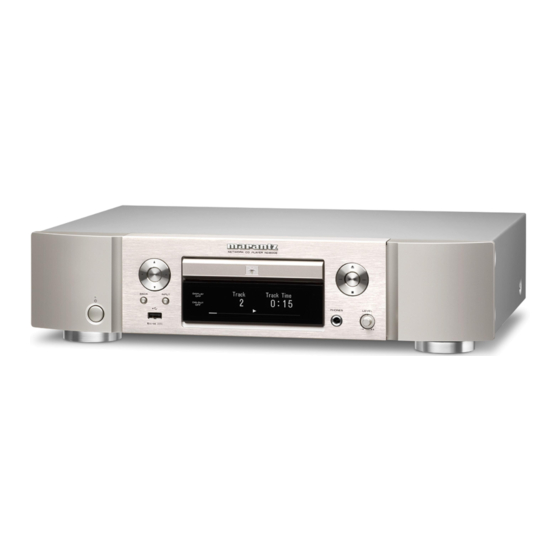 Marantz ND8006 Kurzanleitung