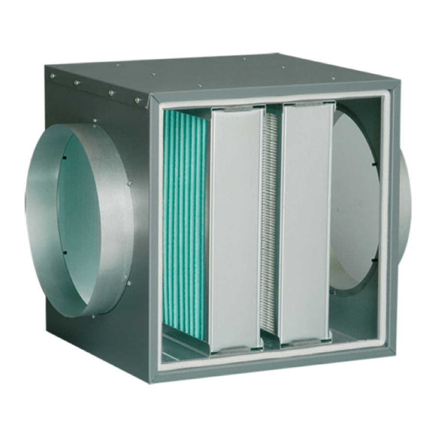 Vortice FILTER BOX FB Serie Betriebsanleitung