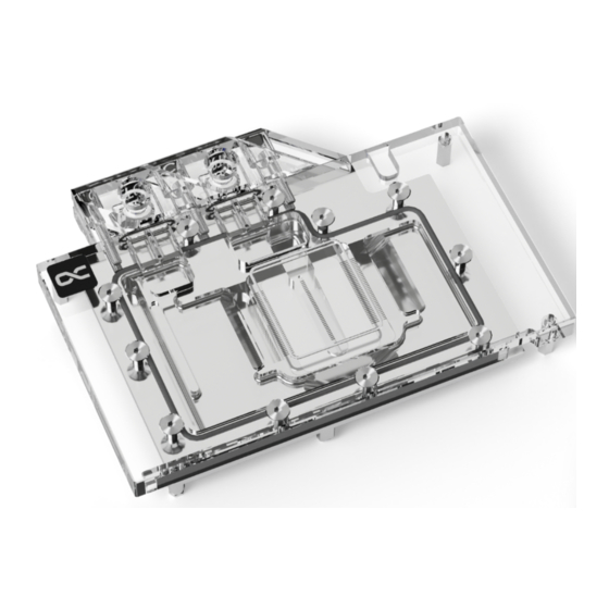 Alphacool Eisblock Aurora Acryl RTX 4070TI Reference Bedienungsanleitung