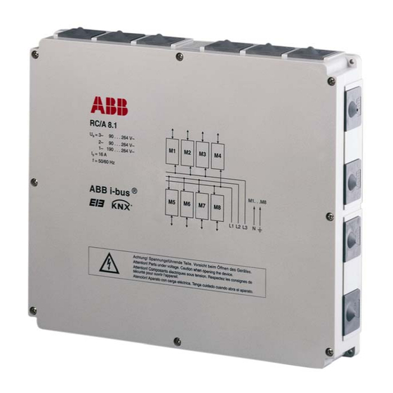 ABB i-bus EIB / KNX RC/A 8.1 Produkthandbuch