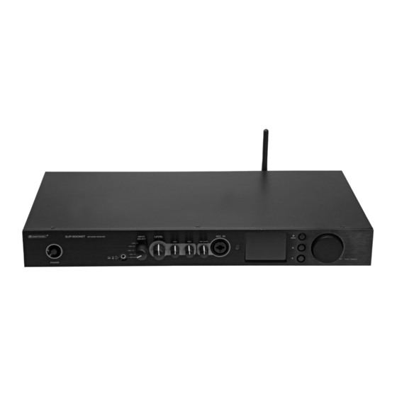 Omnitronic DJP-900NET Bedienungsanleitung