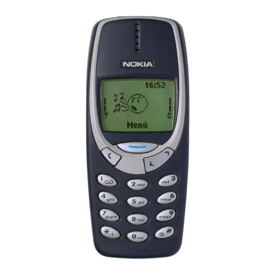Nokia 3310 Bedienungsanleitung