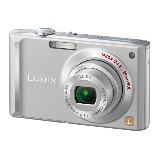 Panasonic LUMIX DMC-FX55 Benutzerhandbuch