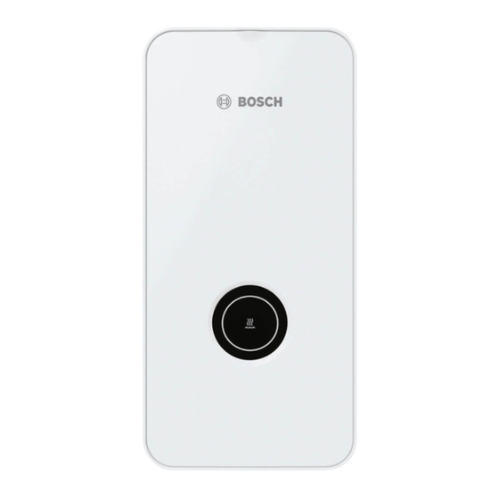 Bosch TR4001 15/18/21 EB Installations- Und Bedienungsanleitung