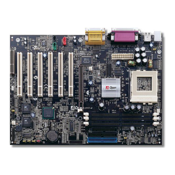 AOpen AX3S Max Handbuch