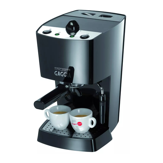 Gaggia Espresso Color Handbuch