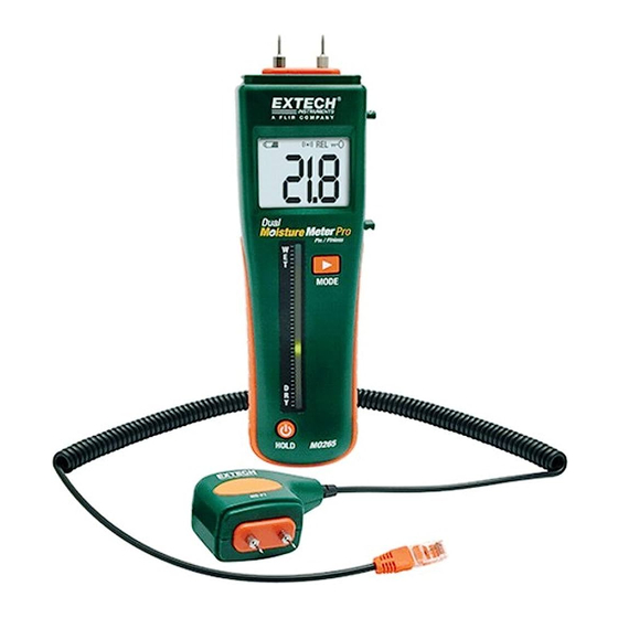 Extech Instruments MO265 Benutzerhandbuch