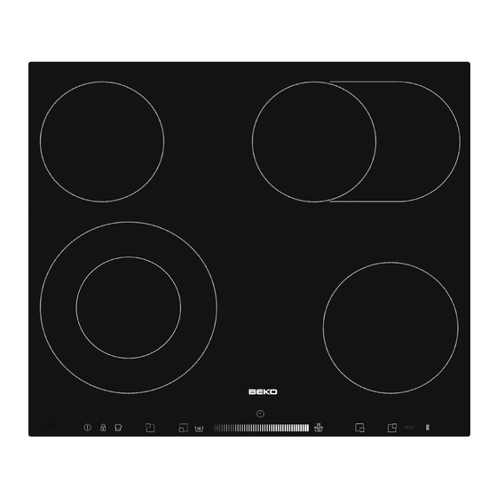 Beko HIC 64503 T Gebrauchsanleitung