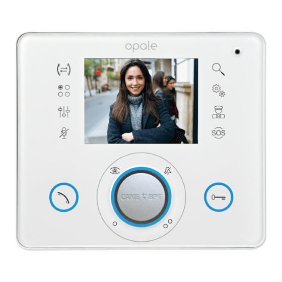 Bpt opale Installationshandbuch