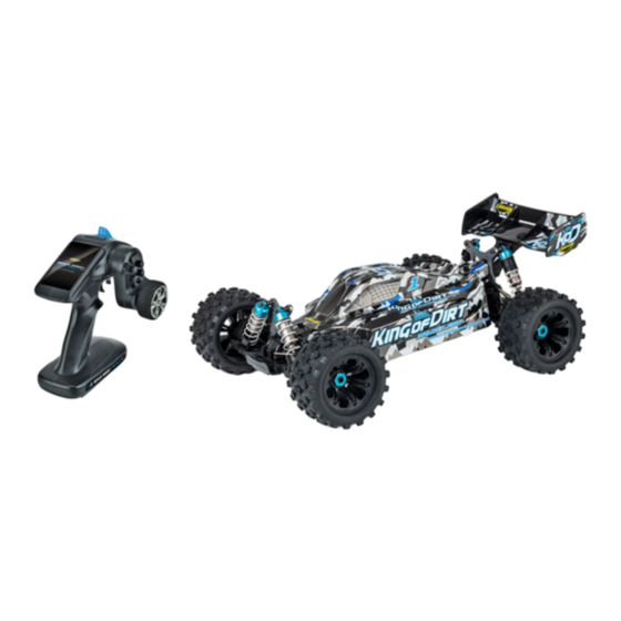 Carson King of Dirt Buggy 1:8 4S Brushless 2.4 GHz Betriebsanleitung