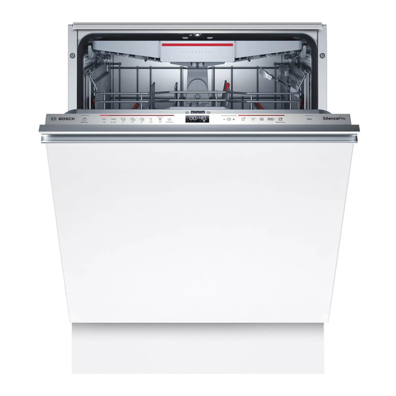 Bosch SMV6ECX69E Montageanleitung