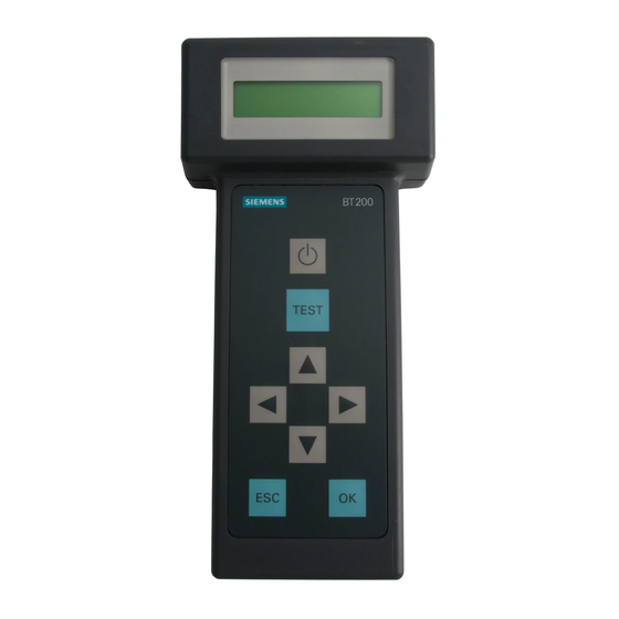 Siemens BT 200 Bedienungsanleitung