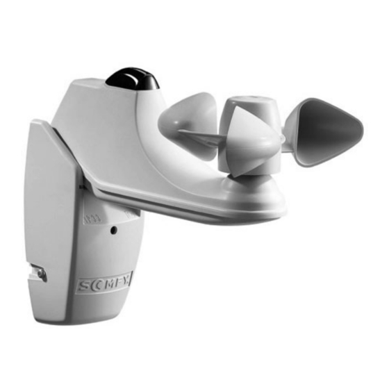 SOMFY inteo Soliris Sensor RTS Montage, Bedienung