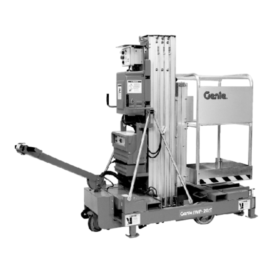 Genie IWP Super Series Bedienungsanleitung