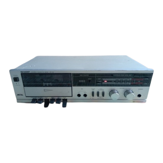 Sharp RT-110H Serviceanleitung