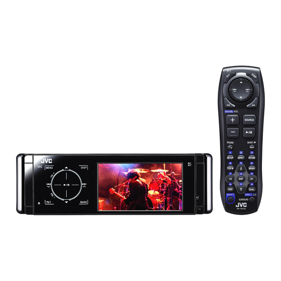 JVC kd-avx20 Bedienungsanleitung