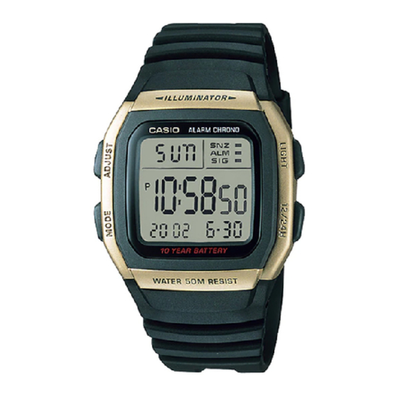 Casio 3239 Bedienerführung