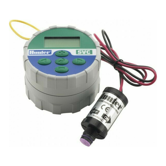 Hunter SVC-100 Bedienungsanleitung