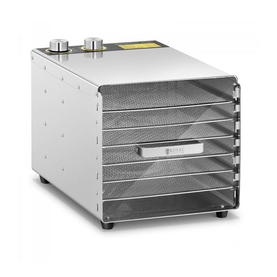 Royal Catering RCDA-500/23S Bedienungsanleitung