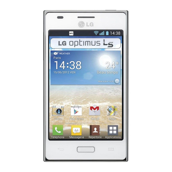 LG -E610 Benutzerhandbuch