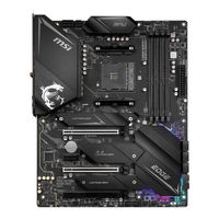 MSI MPG X570S CARBON MAX WIFI Benutzerhandbuch