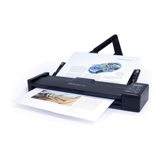 IRIS IRIScan Pro 3 Wi-Fi Schnellstartanleitung