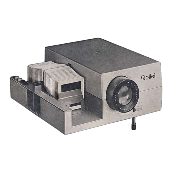 Rollei P 66 A Bedienungsanleitung