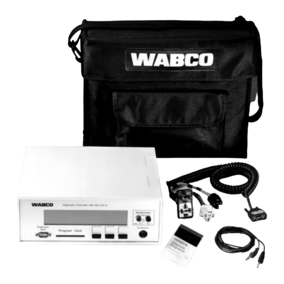 ABS WABCO Bedienungsanleitung