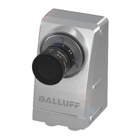 Balluff SMARTCAMERA IO Betriebsanleitung
