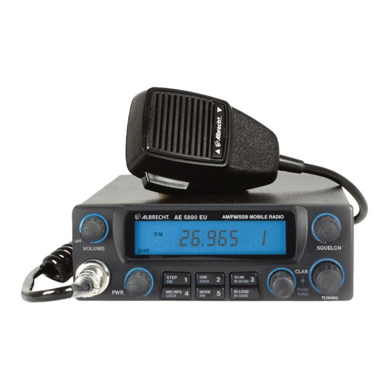 Albrecht AE 5890 EU Handbuch