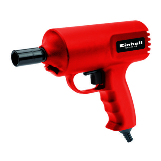 EINHELL CC-HS 12 Originalbetriebsanleitung