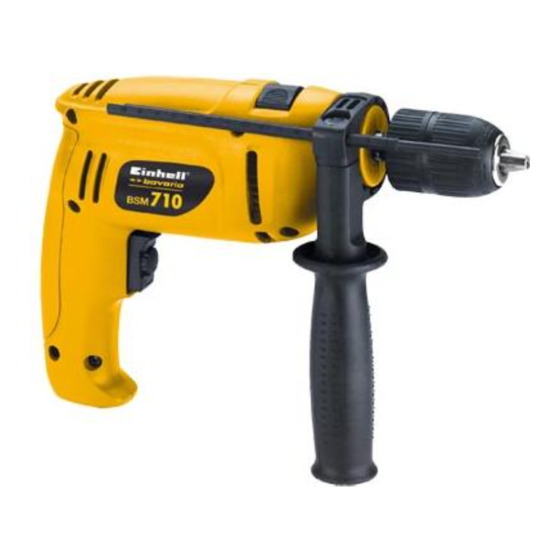 Einhell bavaria BSM 710 Gebrauchsanweisung