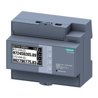 Siemens SENTRON PAC2200 Gerätehandbuch
