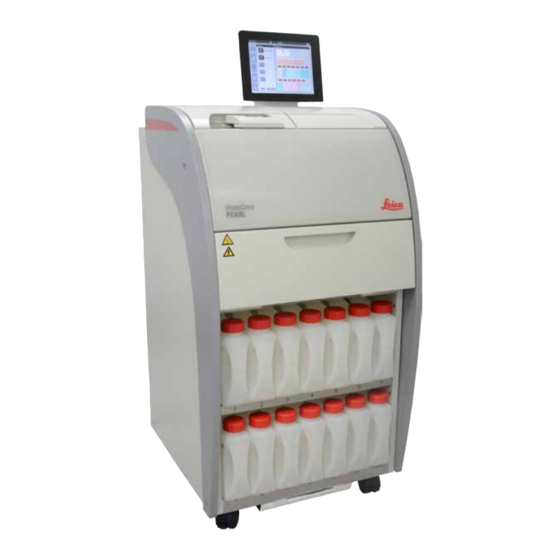 Leica Biosystems HistoCore PEARL Gebrauchsanweisung