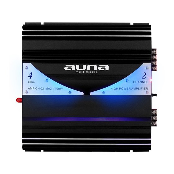 auna AMP-CH02 Handbücher
