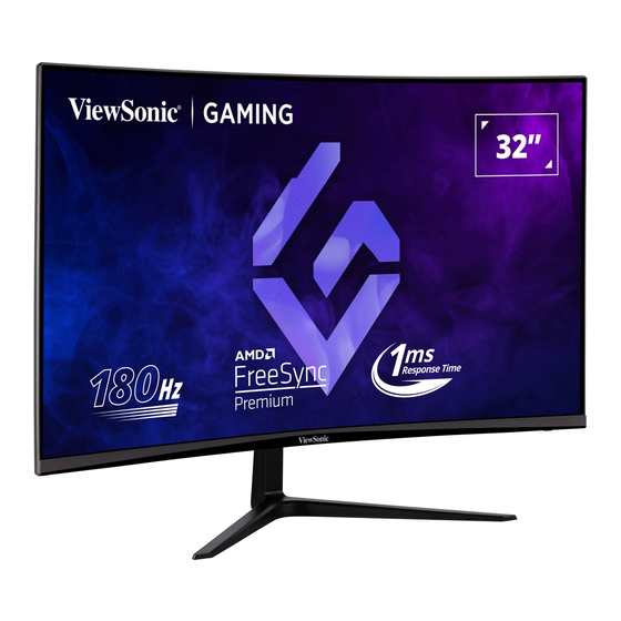 ViewSonic VX3218C-2K Bedienungsanleitung
