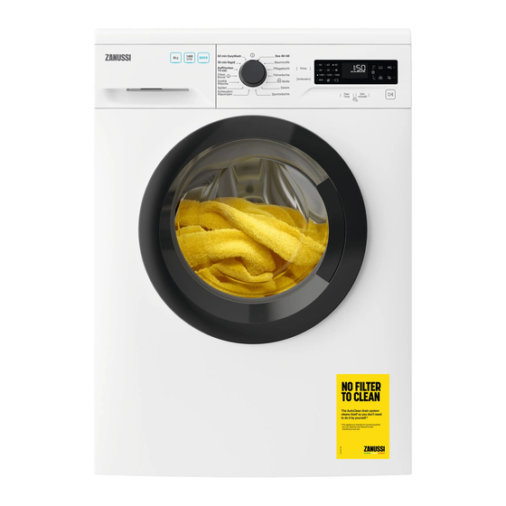 Zanussi ZWF8420BD Benutzerinformation