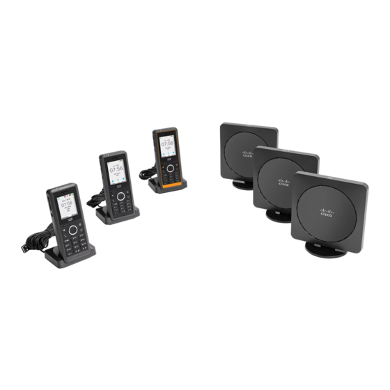 Cisco IP DECT 6800 Serie Administratorhandbuch
