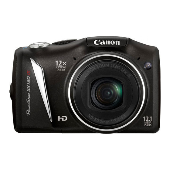 Canon PowerShot SX130 IS Handbücher