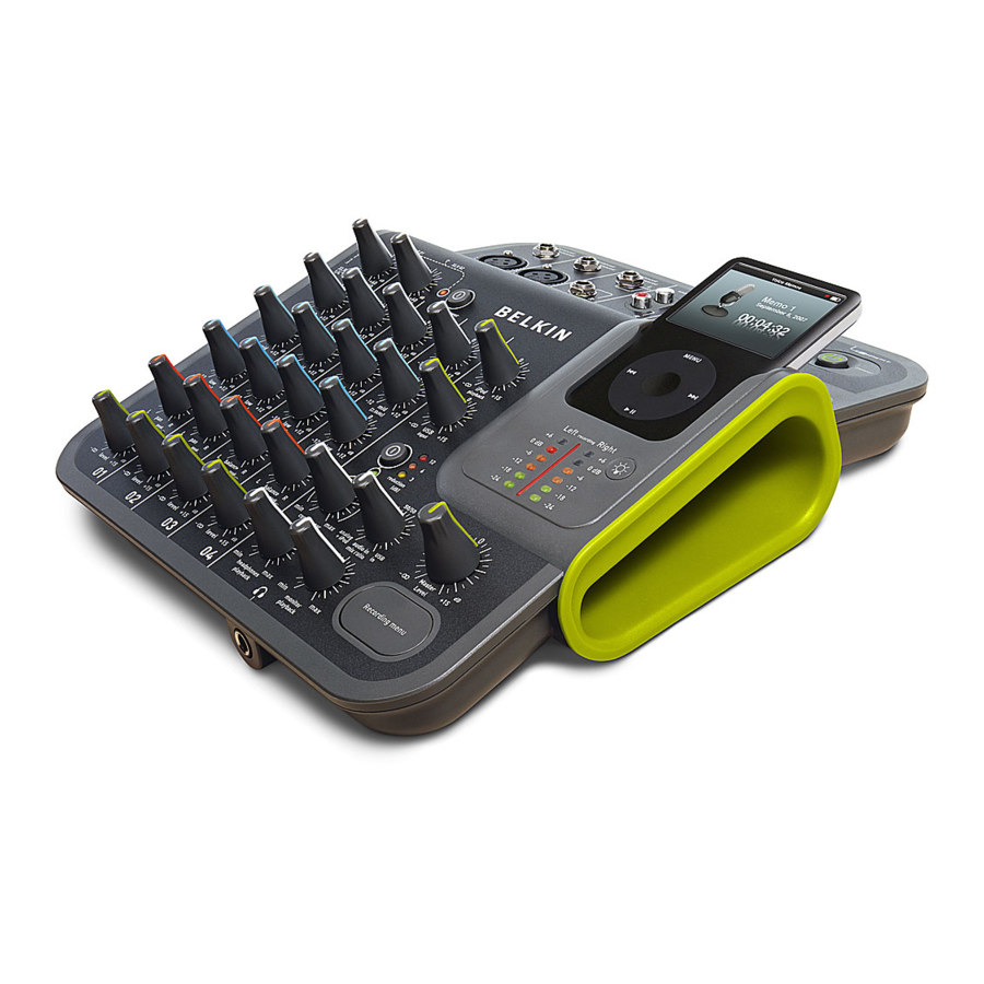 Belkin TUNESTUDIO Benutzerhandbuch