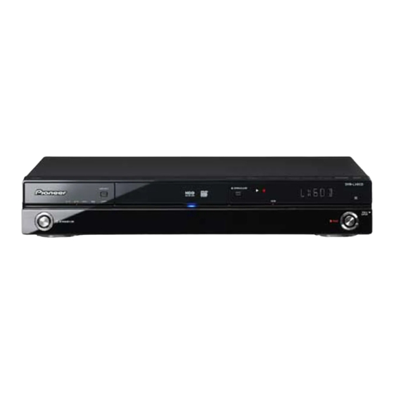 Pioneer DVR-LX60 Bedienungsanleitung