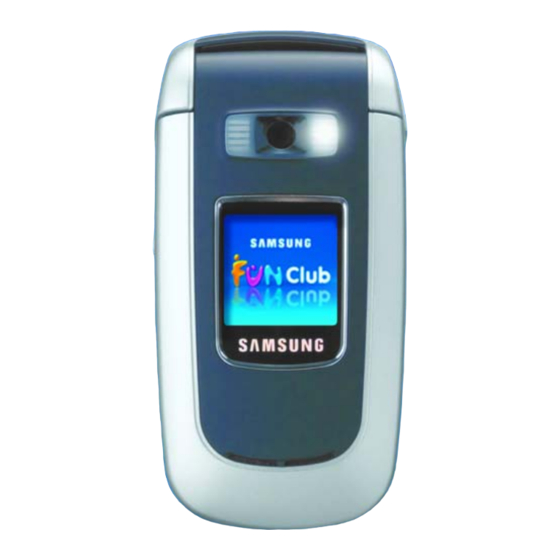 Samsung SGH-D730 Benutzerhandbuch