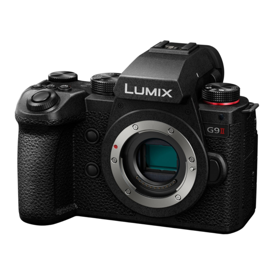 Panasonic Lumix DC-G9M2 Bedienungsanleitung