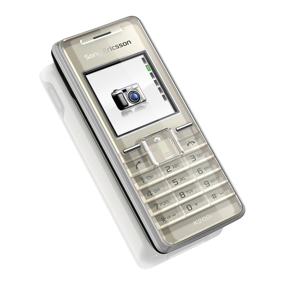 Sony Ericsson K200i Bedienungsanleitung