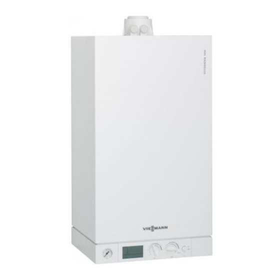 Viessmann Vitodens 100-W Montageanleitung