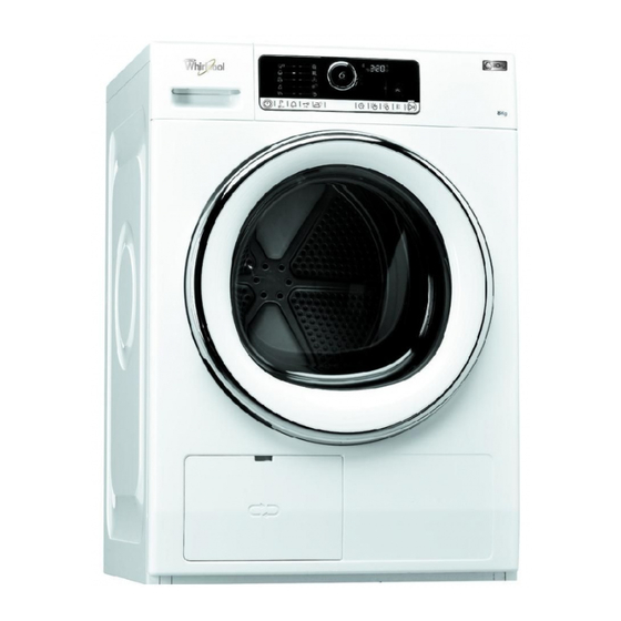 Whirlpool HSCX 80420 Gebrauchs- Und Installationsanleitung