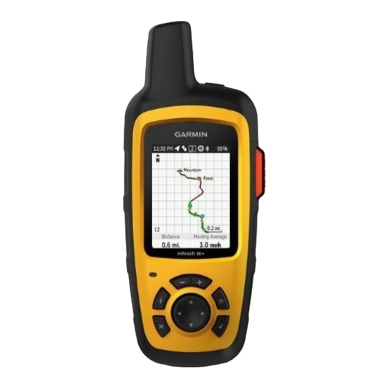 Garmin INREACH SE + Benutzerhandbuch